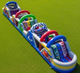 T7-4005 Sneakers Theme Inflatable Obstacle Course