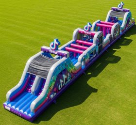 T7-4029 TikTok Theme Inflatable Obstacle Course