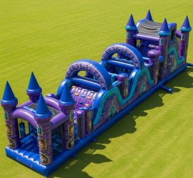 T7-4069 Wizard Theme Inflatable Obstacle Course