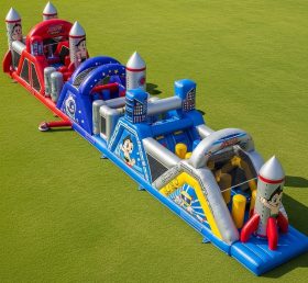 T7-4099 Astro Boy Theme Inflatable Obstacle Course
