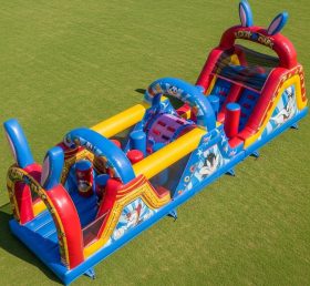 T7-4232 Looney Tunes Theme Inflatable Obstacle Course