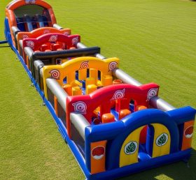 T7-4278 Naruto Theme Inflatable Obstacle Course