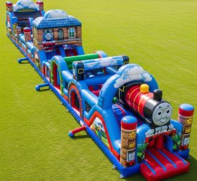 T7-4423 Thomas & Friends Theme Inflatable Obstacle Course