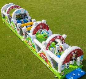 T7-4433 Timmy Time Theme Inflatable Obstacle Course