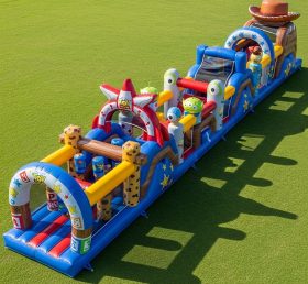 T7-4448 Toy Story Theme Inflatable Obstacle Course