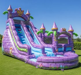 T8-5580 Fairy Tale Theme Inflatable Water Slide