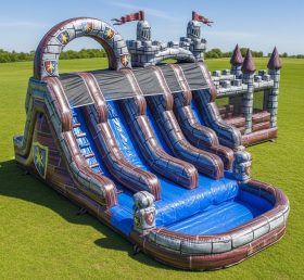 T8-5659 Knight Theme Inflatable Water Slide