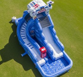 T8-5774 Post Office Theme Inflatable Water Slide
