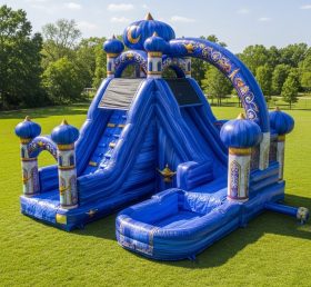 T8-7101 Aladdin Theme Inflatable Water Slide