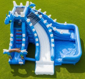 T8-7269 How to Train Your Dragon Theme Inflatable Water Slide
