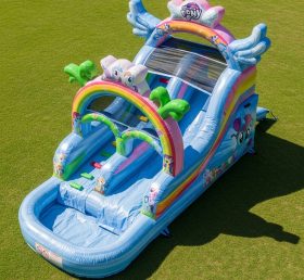 T8-7355 My Little Pony Theme Inflatable Water Slide