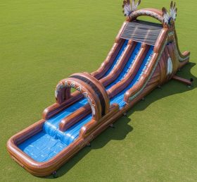 T8-7625 American Indian Theme Giant Slide