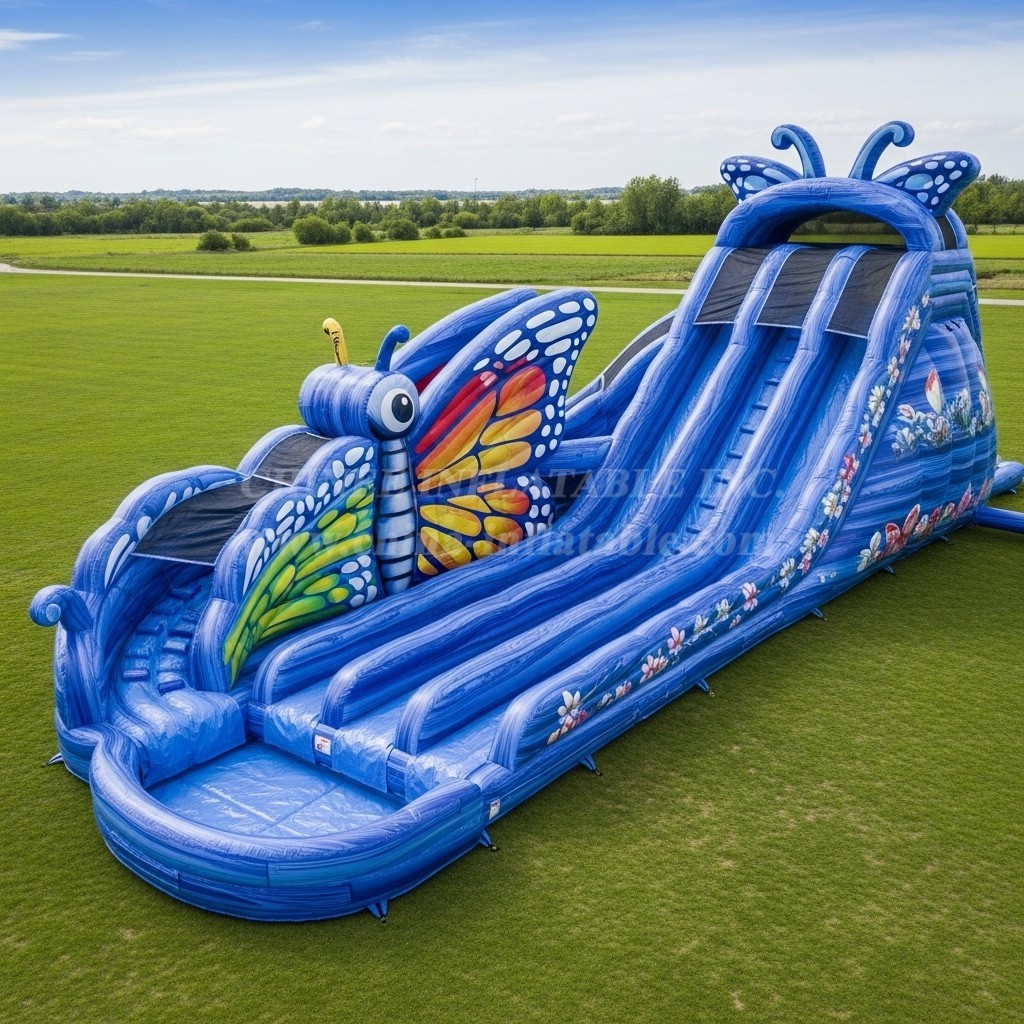 T8-7633 Butterfly Theme Giant Slide