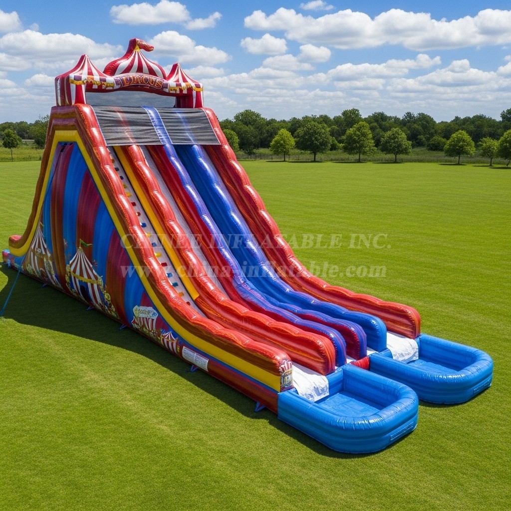 T8-7643 Circus Theme Giant Slide