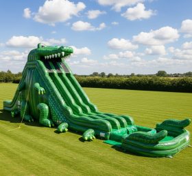 T8-7650 Crocodile Theme Giant Slide