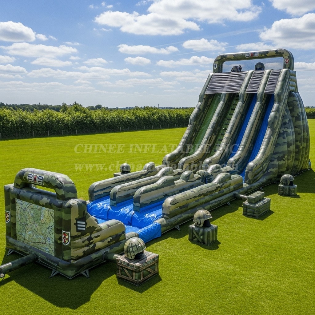 T8-7688 Military Style Theme Giant Slide