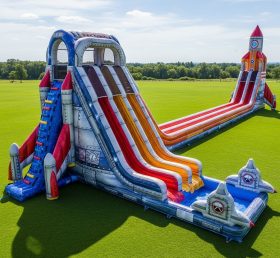 T8-7712 Rocket Theme Giant Slide