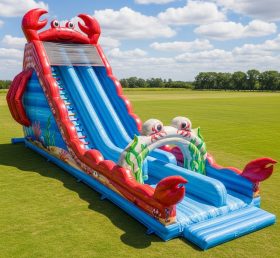 T8-7843 Crab Theme Giant Slide