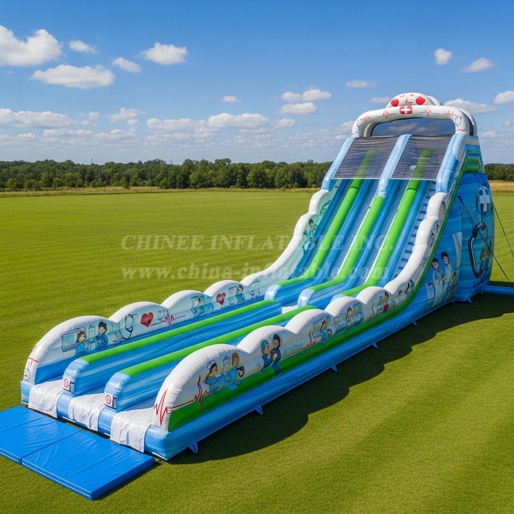 T8-7853 Hospital Theme Giant Slide