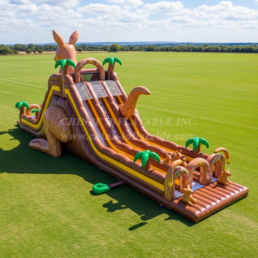 T8-7857 Kangaroo Theme Giant Slide