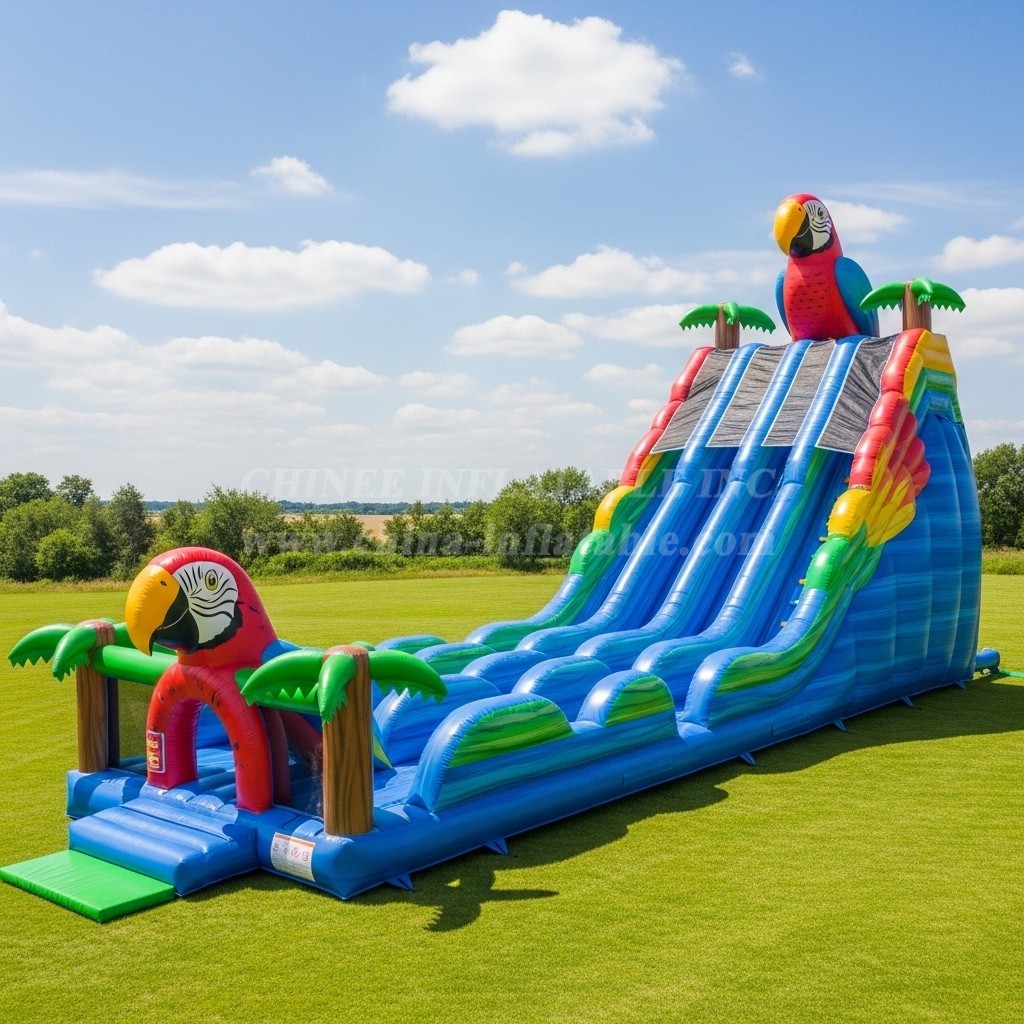 T8-7862 Parrot Theme Giant Slide