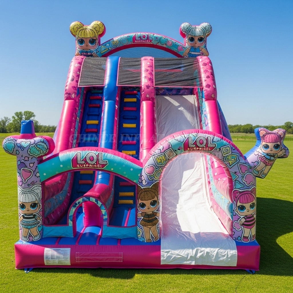 T8-8738 L.O.L. SURPRISE Inflatable Dry Slide