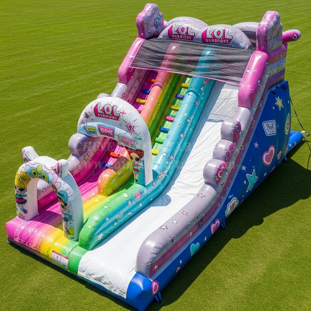 T8-8739 L.O.L. Surprise Inflatable Dry Slide