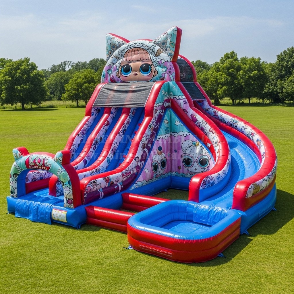T8-8752 L.O.L.SURPRISE Inflatable Water Slide