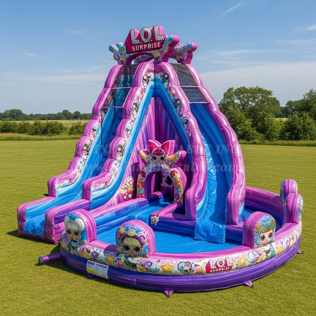 T8-8756 L.O.L. Surprise Inflatable Water Slide