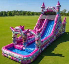 T8-8760 L.O.L.SURPRISE Inflatable Water Slide