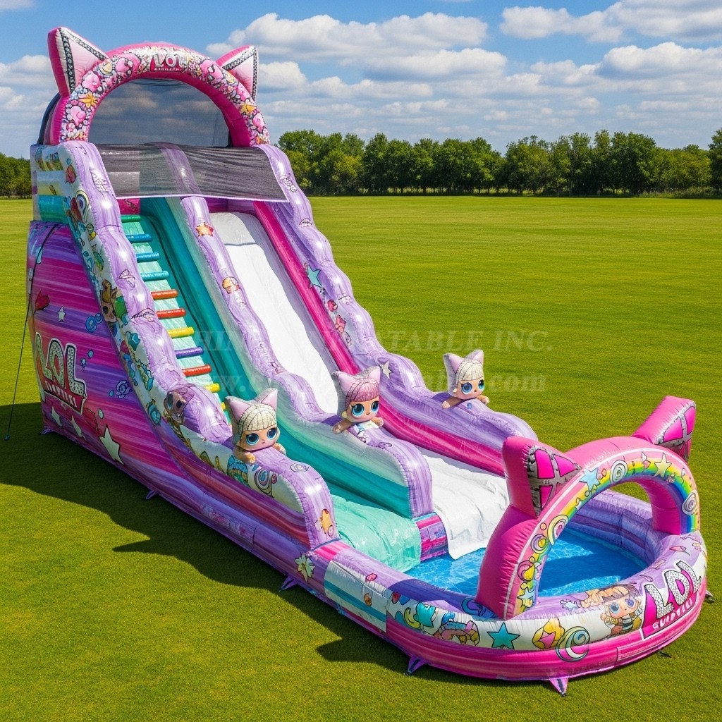 T8-8762 L.O.L. Surprise Inflatable Water Slide