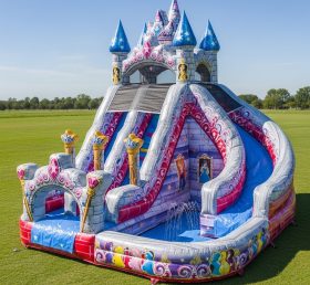 T8-8764 Princess Castle Inflatable Water Slide