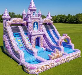 T8-8770 Princess Castle Inflatable Water Slide