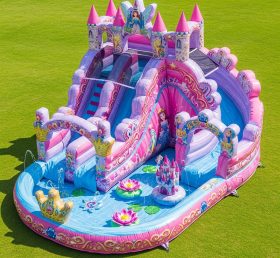 T8-8774 Princess Castle Inflatable Water Slide