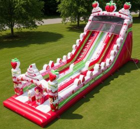 T8-8798 Strawberry Shortcake Inflatable Slide