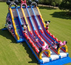 T8-8801 Mickey & Minnie Inflatable Slide