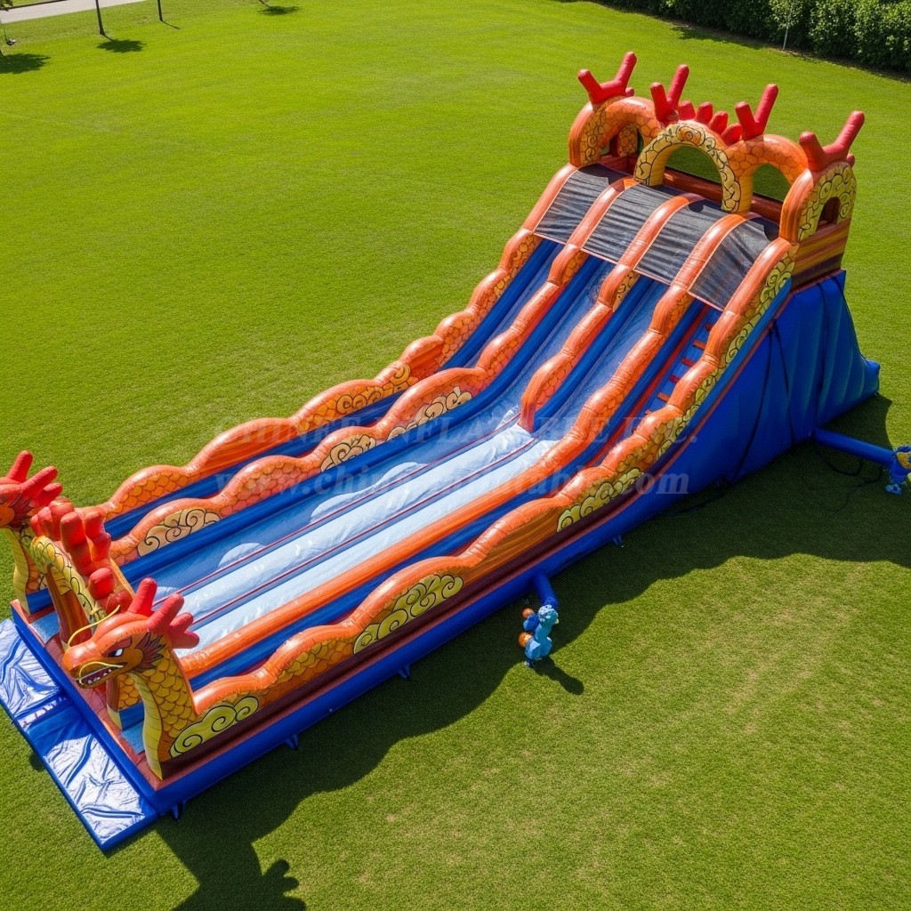 T8-8817 Dragon Inflatable Dry Slide