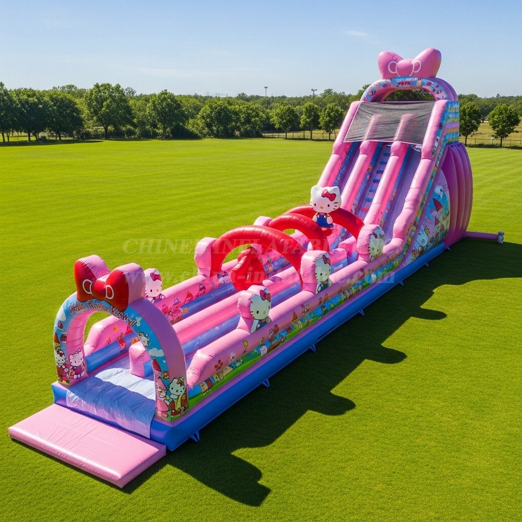 T8-8832 Hello Kitty Inflatable Slide