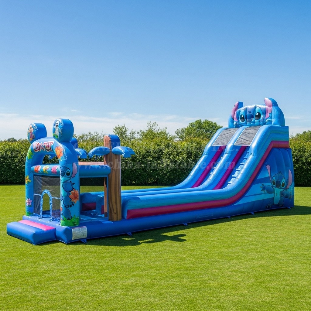 T8-8847 Lilo & Stitch Inflatable Slide