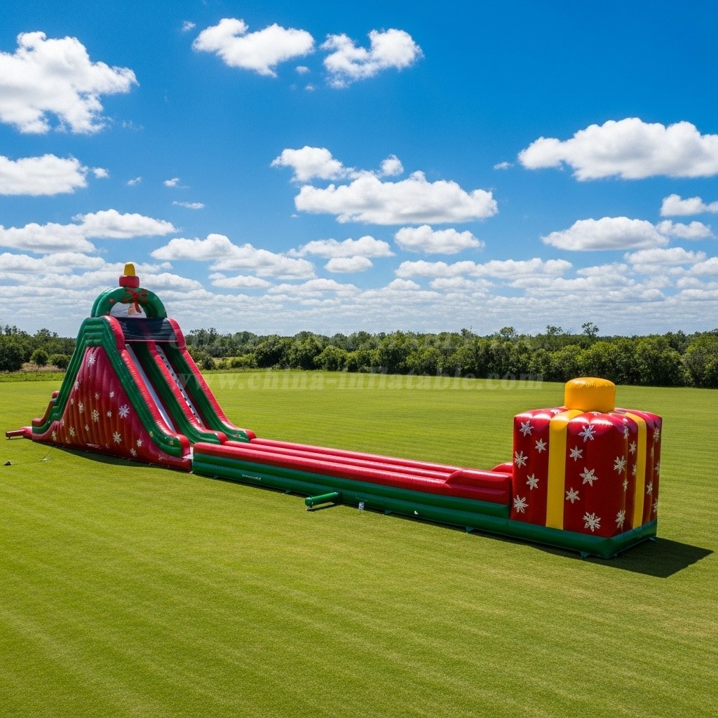 T8-8851 Christmas Inflatable Dry Slide