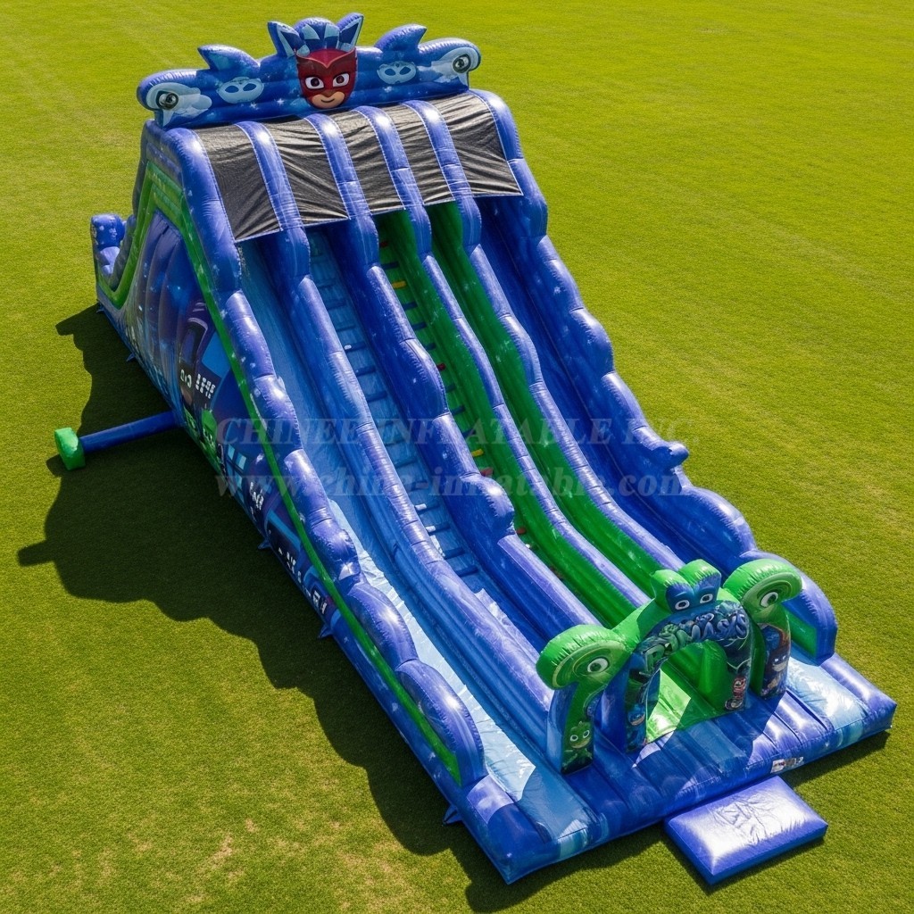 T8-8855 PJ Masks Inflatable Slide