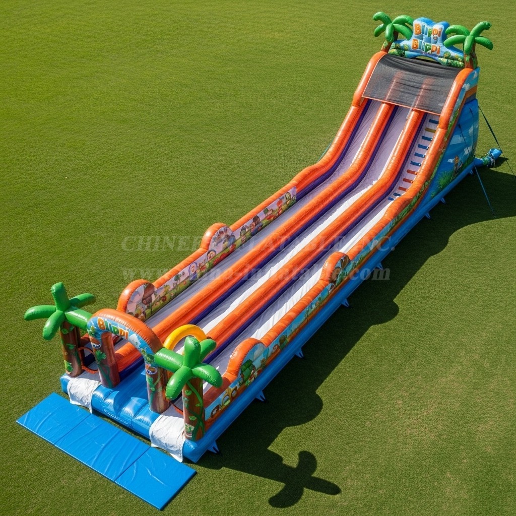 T8-8856 Blippi Inflatable Slide