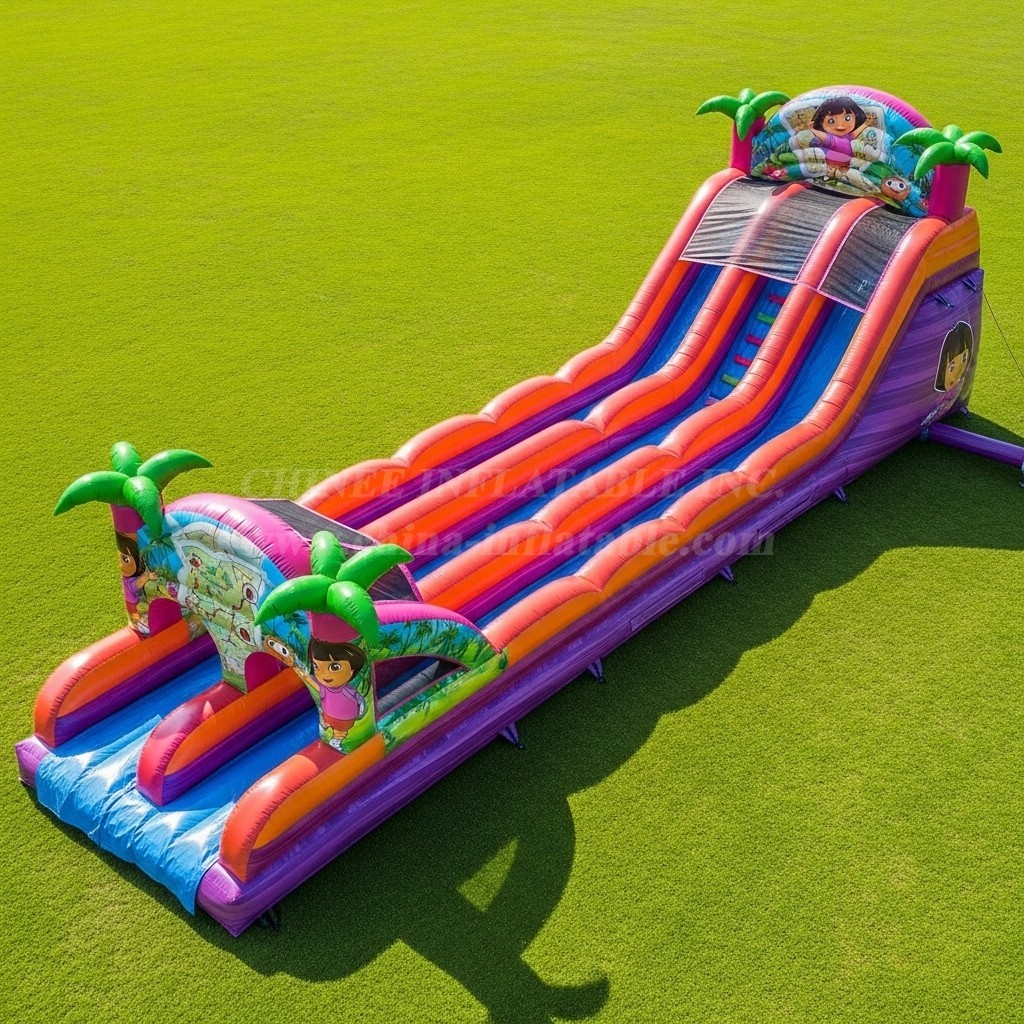 T8-8874 Dora Inflatable Slide