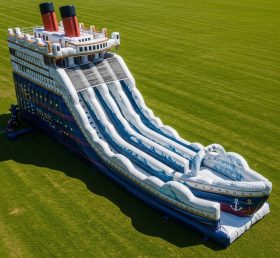 T8-8875 Titanic Inflatable Dry Slide