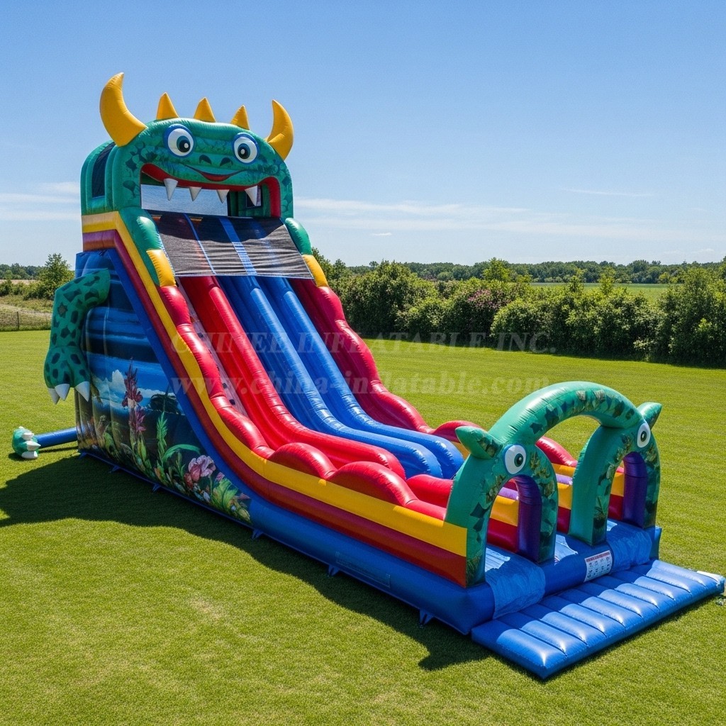 T8-8884 Monster Inflatable Slide