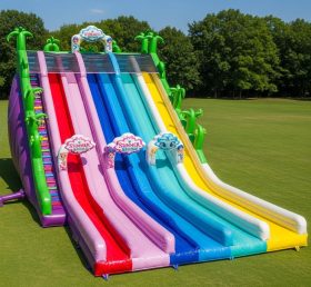 T8-8888 Shimmer & Shine Inflatable Slide