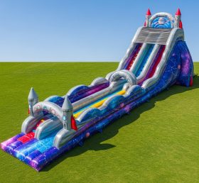 T8-8889 Space Inflatable Dry Slide