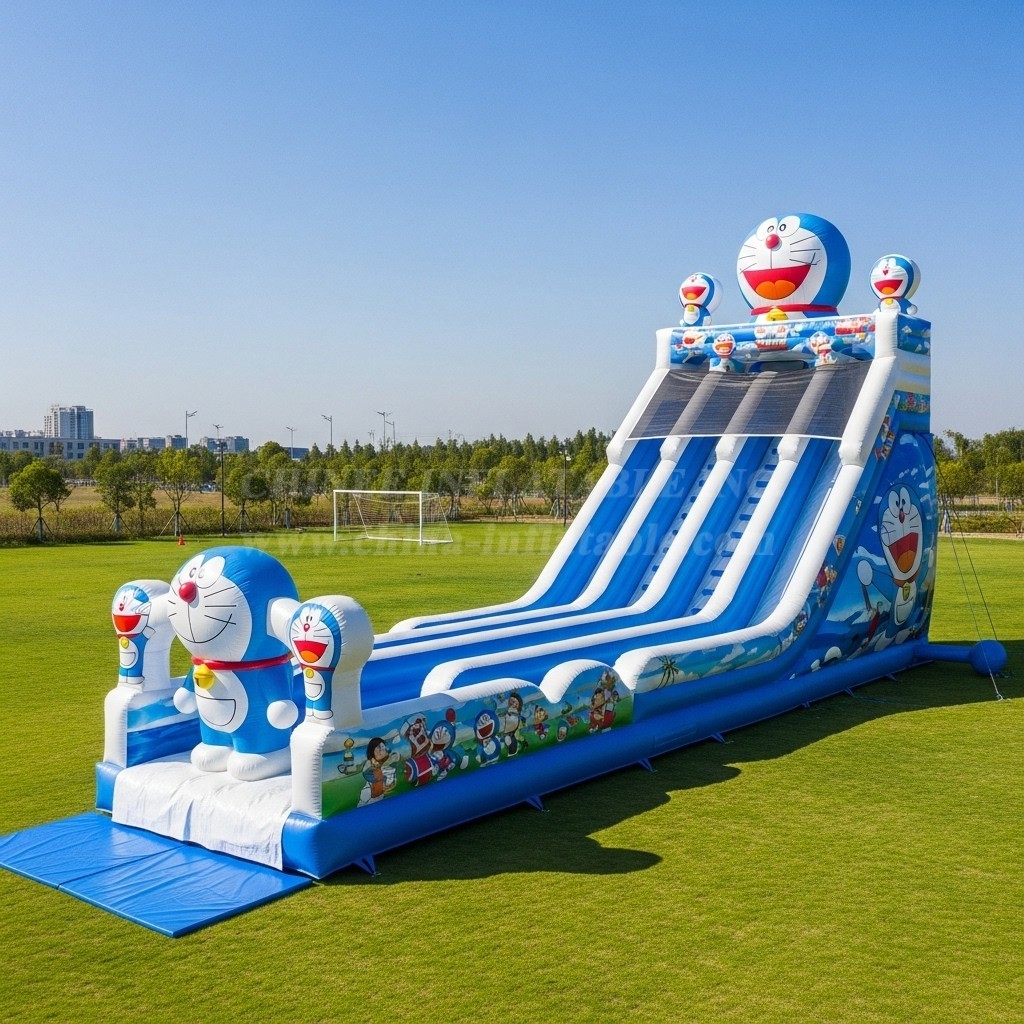 T8-8891 Doraemon Inflatable Slide