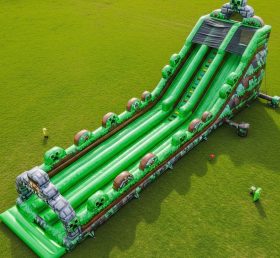 T8-8899 Minecraft Inflatable Dry Slide