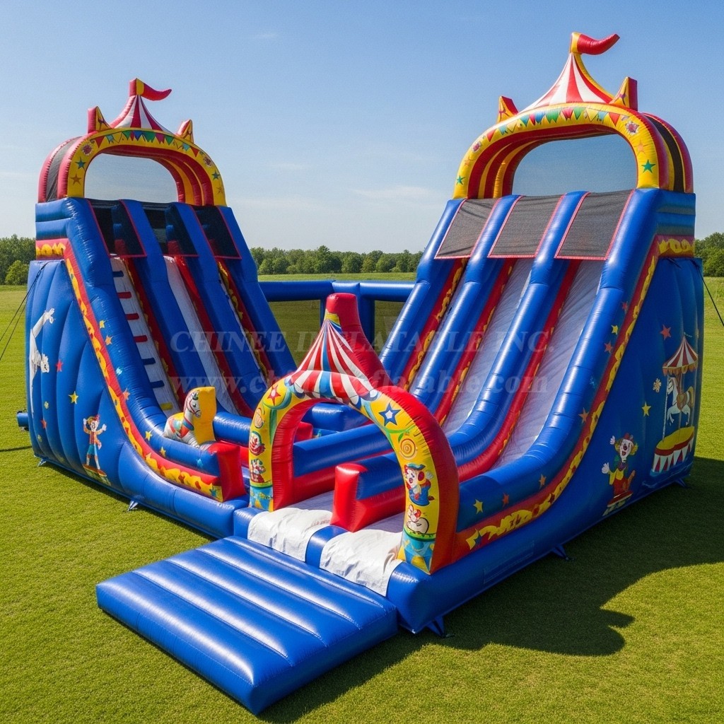 T8-8903 Circus Inflatable Slide